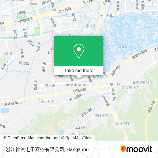 浙江神汽电子商务有限公司 map