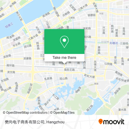 樊尚电子商务有限公司 map
