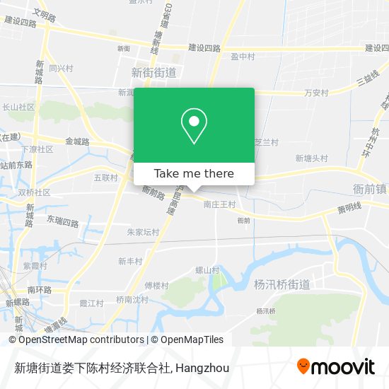 新塘街道娄下陈村经济联合社 map