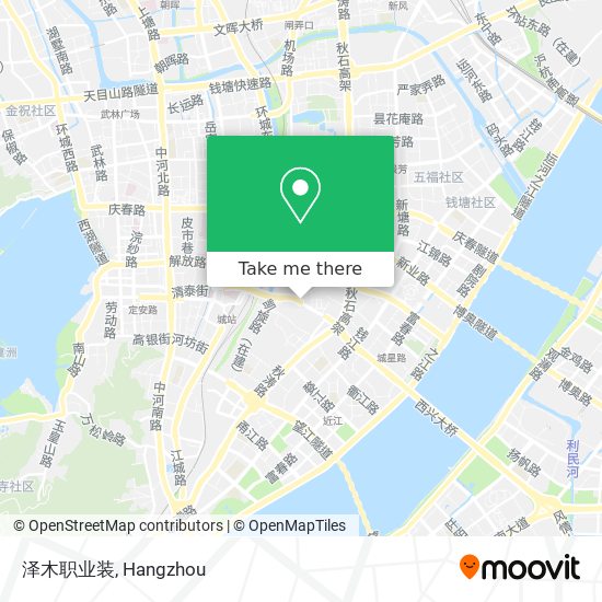 泽木职业装 map