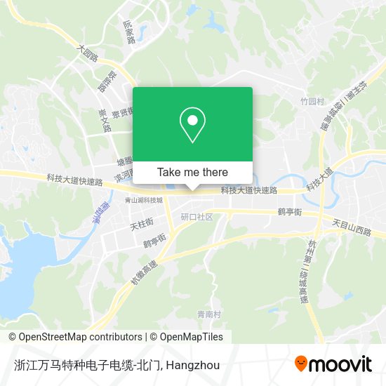 浙江万马特种电子电缆-北门 map