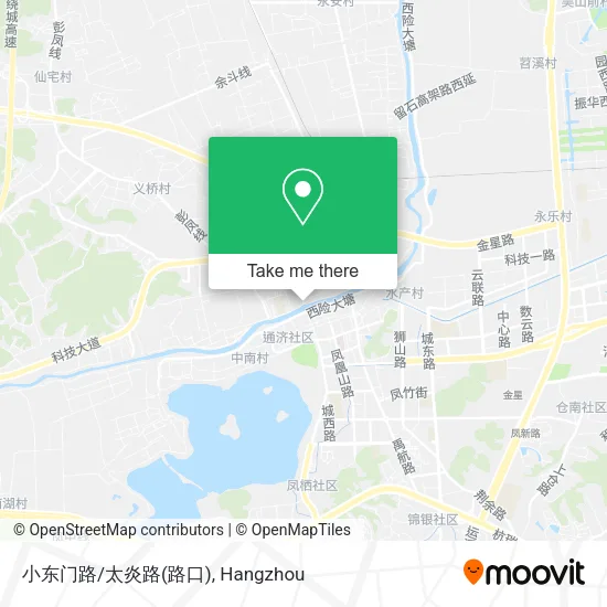 小东门路/太炎路(路口) map