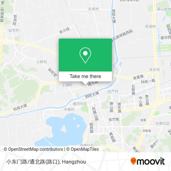 小东门路/通北路(路口) map