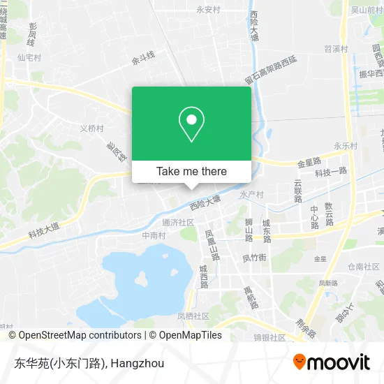 东华苑(小东门路) map