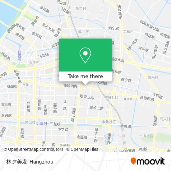 林夕美发 map
