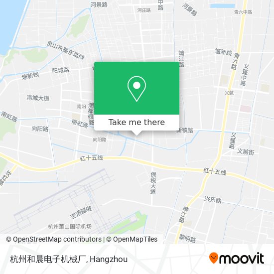 杭州和晨电子机械厂 map