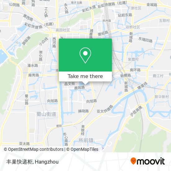 丰巢快递柜 map
