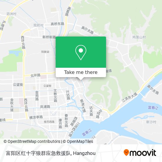 富阳区红十字狼群应急救援队 map