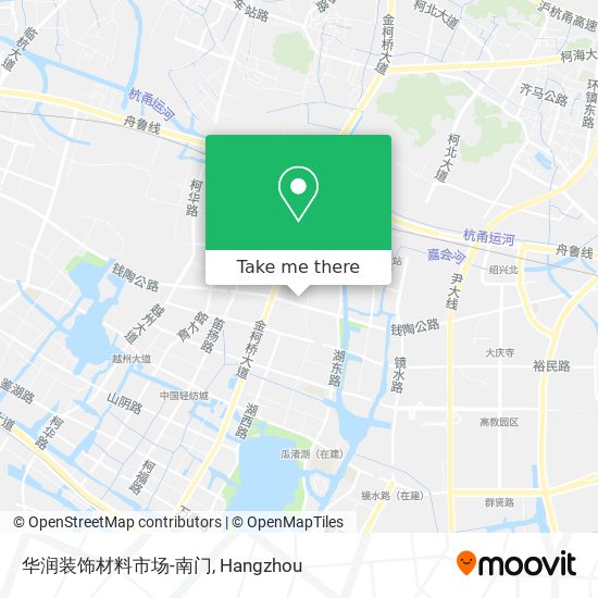 华润装饰材料市场-南门 map