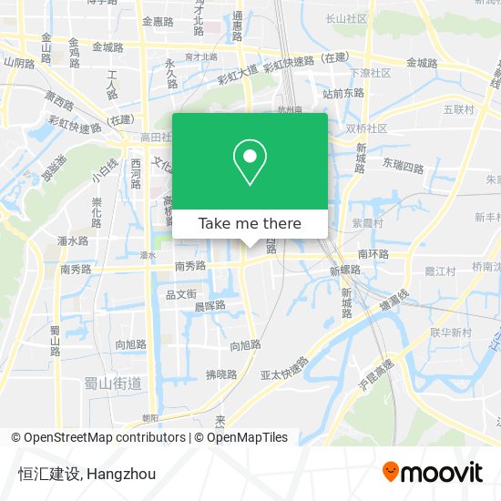 恒汇建设 map