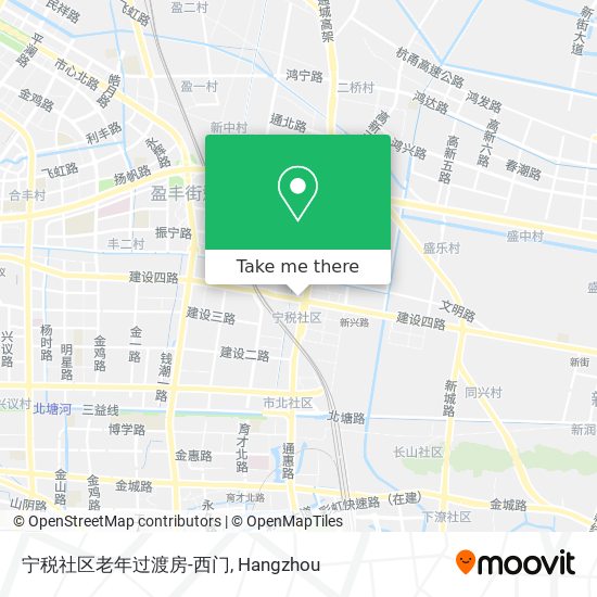 宁税社区老年过渡房-西门 map