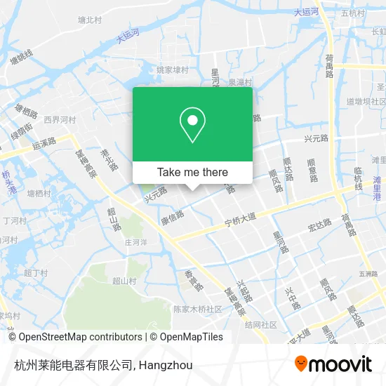 杭州莱能电器有限公司 map