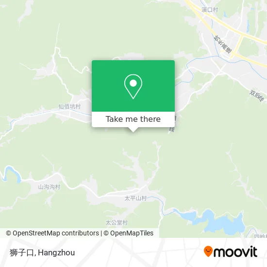 狮子口 map
