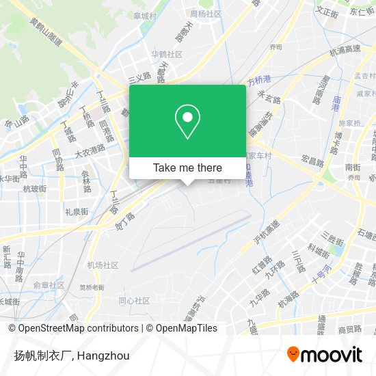 扬帆制衣厂 map