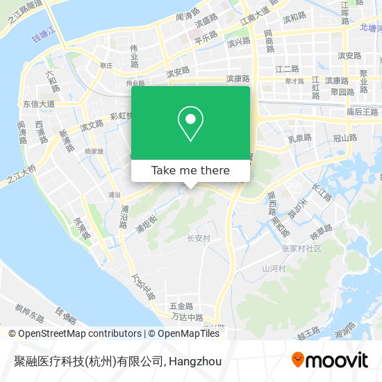 聚融医疗科技(杭州)有限公司 map