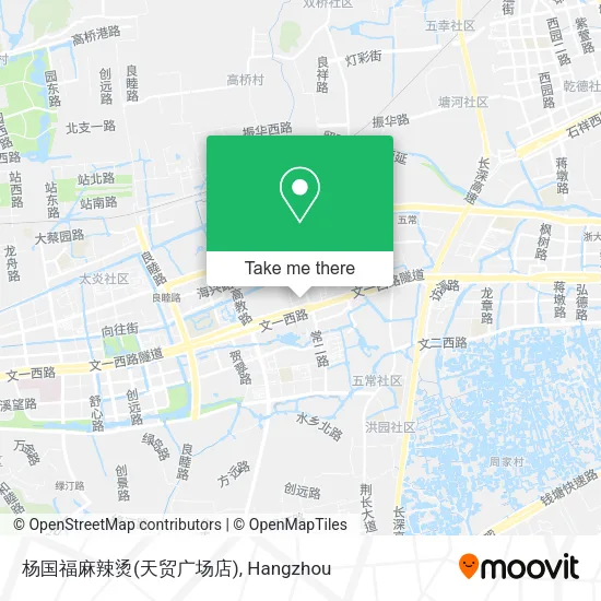 杨国福麻辣烫(天贸广场店) map