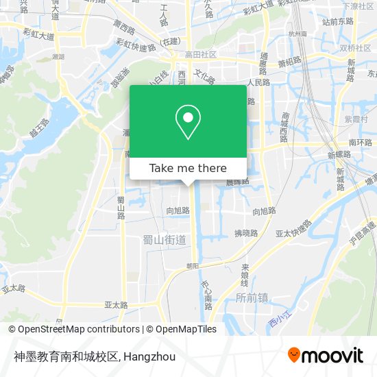 神墨教育南和城校区 map