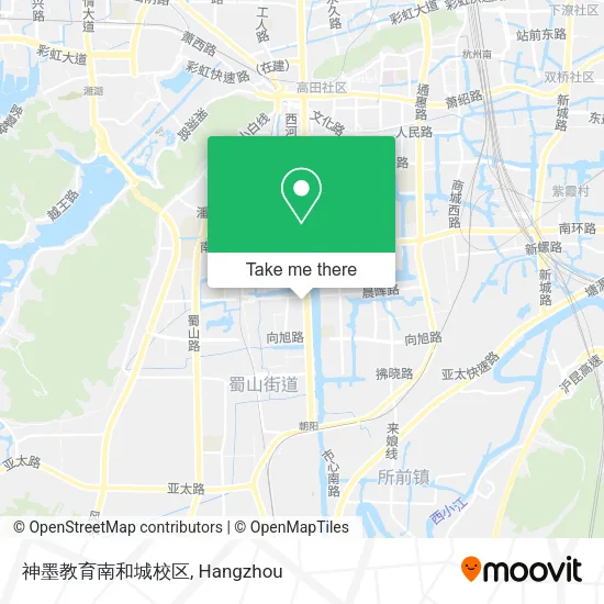 神墨教育南和城校区 map