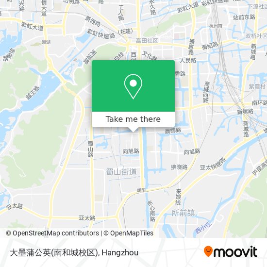大墨蒲公英(南和城校区) map