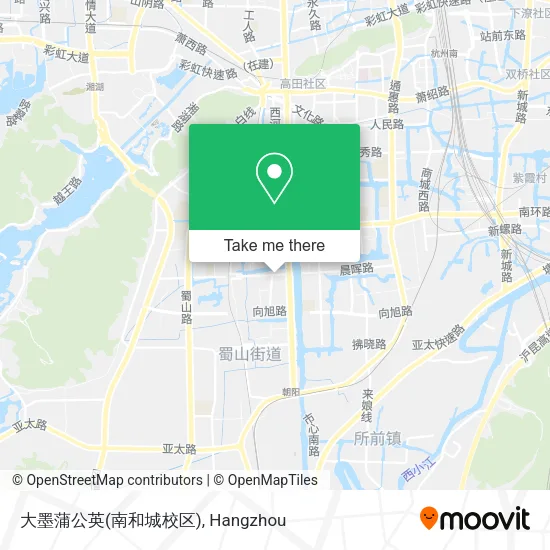 大墨蒲公英(南和城校区) map