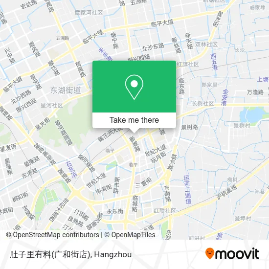 肚子里有料(广和街店) map
