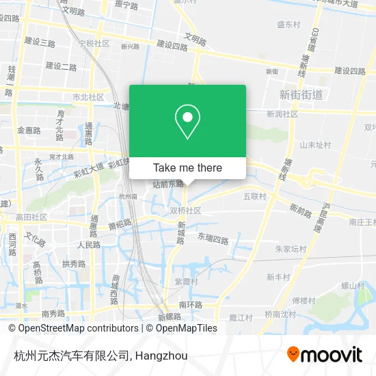 杭州元杰汽车有限公司 map