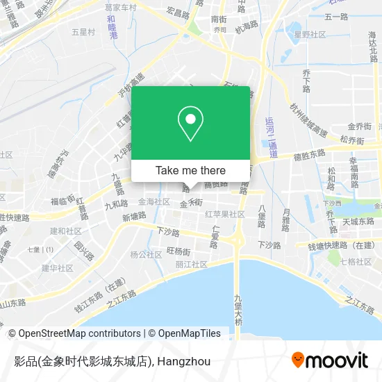 影品(金象时代影城东城店) map