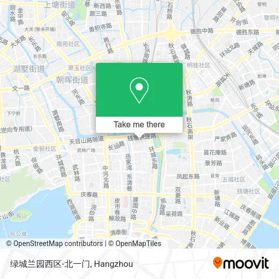 绿城兰园西区-北一门 map