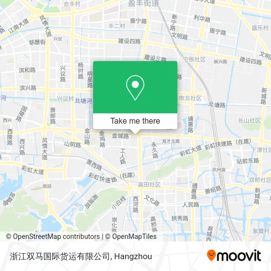 浙江双马国际货运有限公司 map