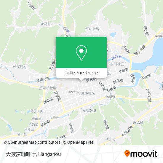 大菠萝咖啡厅 map