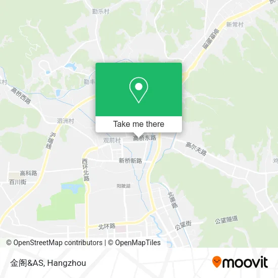 金阁&AS map