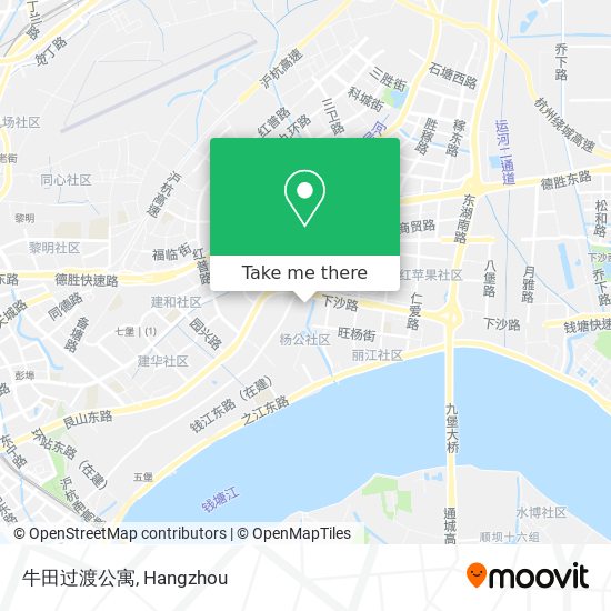 牛田过渡公寓 map