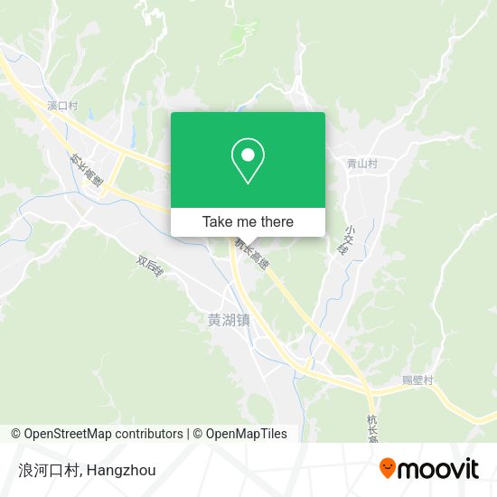 浪河口村 map