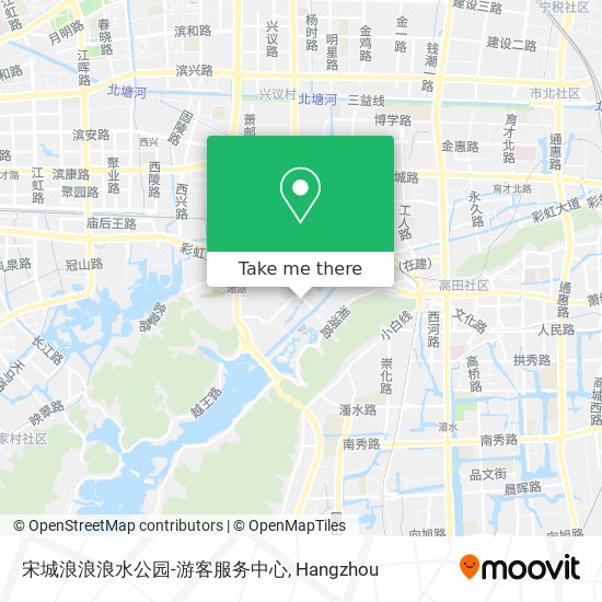 宋城浪浪浪水公园-游客服务中心 map