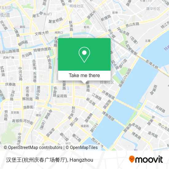 汉堡王(杭州庆春广场餐厅) map