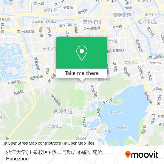浙江大学(玉泉校区)-热工与动力系统研究所 map