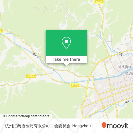 杭州汇药通医药有限公司工会委员会 map