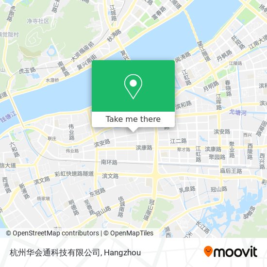 杭州华会通科技有限公司 map