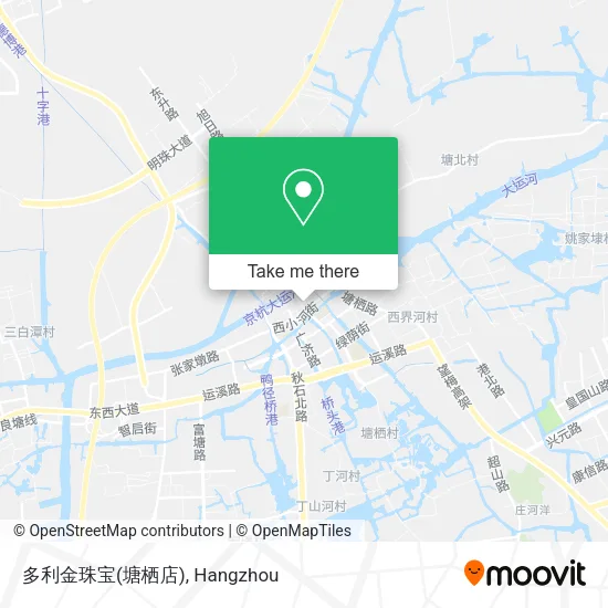 多利金珠宝(塘栖店) map