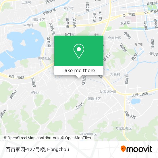 百亩家园-127号楼 map