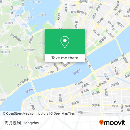 海月定制 map