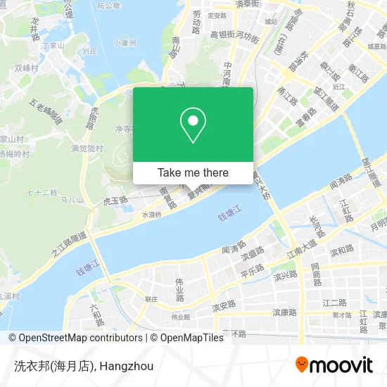 洗衣邦(海月店) map
