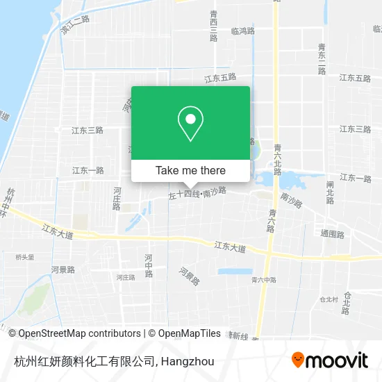 杭州红妍颜料化工有限公司 map