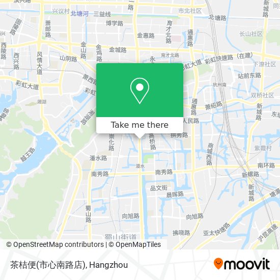 茶桔便(市心南路店) map