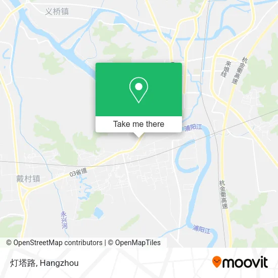 灯塔路 map