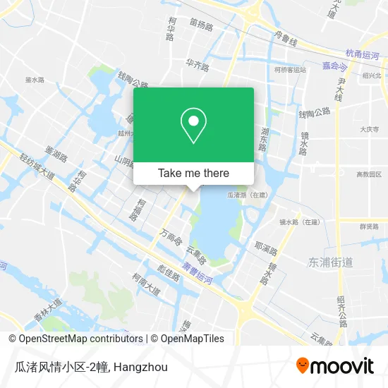 瓜渚风情小区-2幢 map