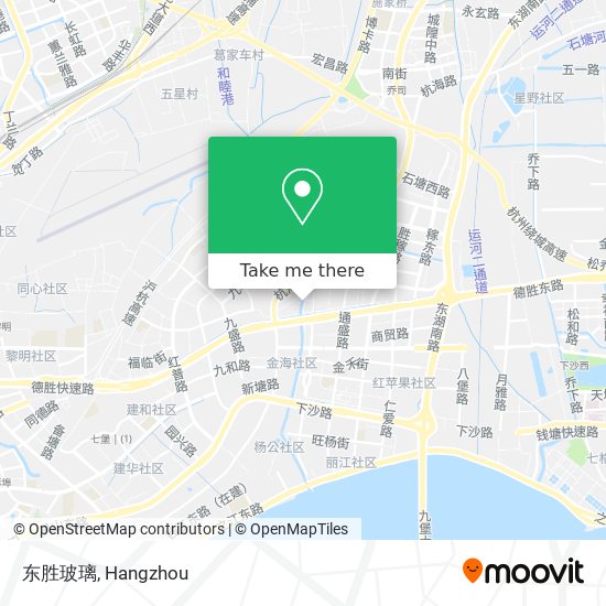 东胜玻璃 map