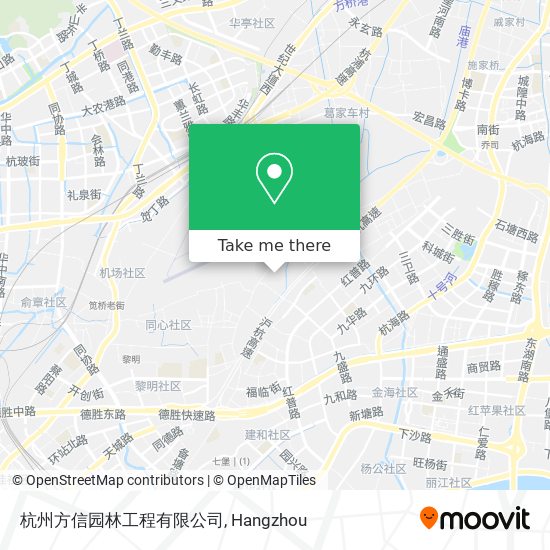 杭州方信园林工程有限公司 map