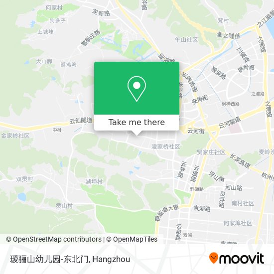 瑷骊山幼儿园-东北门 map