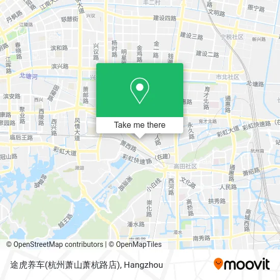 途虎养车(杭州萧山萧杭路店) map